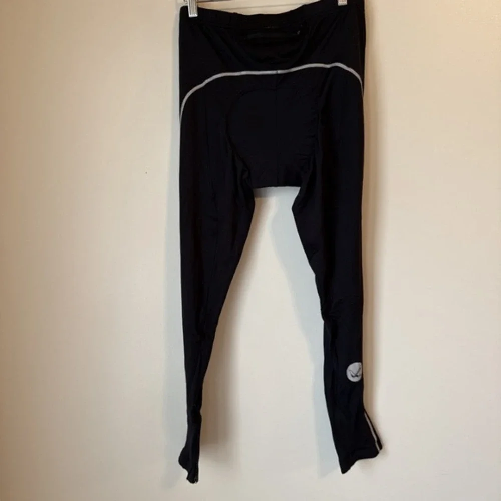 Maks Thermal‎ Cycling Tights Black Size L Breathable Bicycle Pants Padded NWT